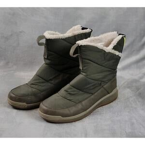 Merrell Snowcreek Sport womens 9 Mid Zip Polar Snow Boots puffer Waterproof